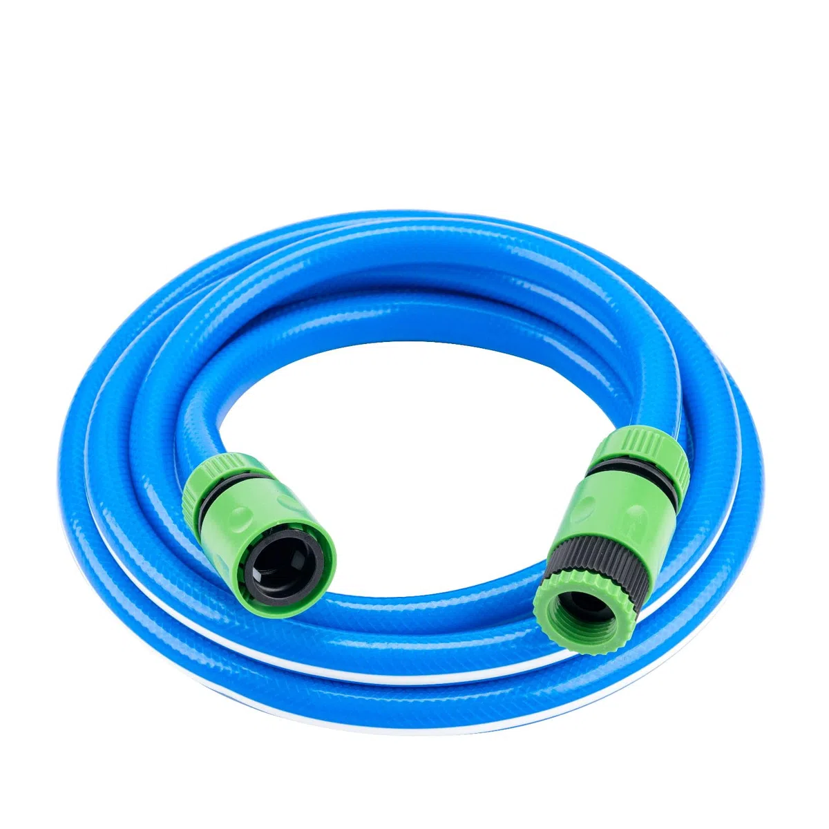 Tuyau d'arrosage de qualité alimentaire avec ensemble de raccords de tuyau pour eau potable, caravane, camping-car et camping-car, 12 mm x 16 mm de diamètre extérieur