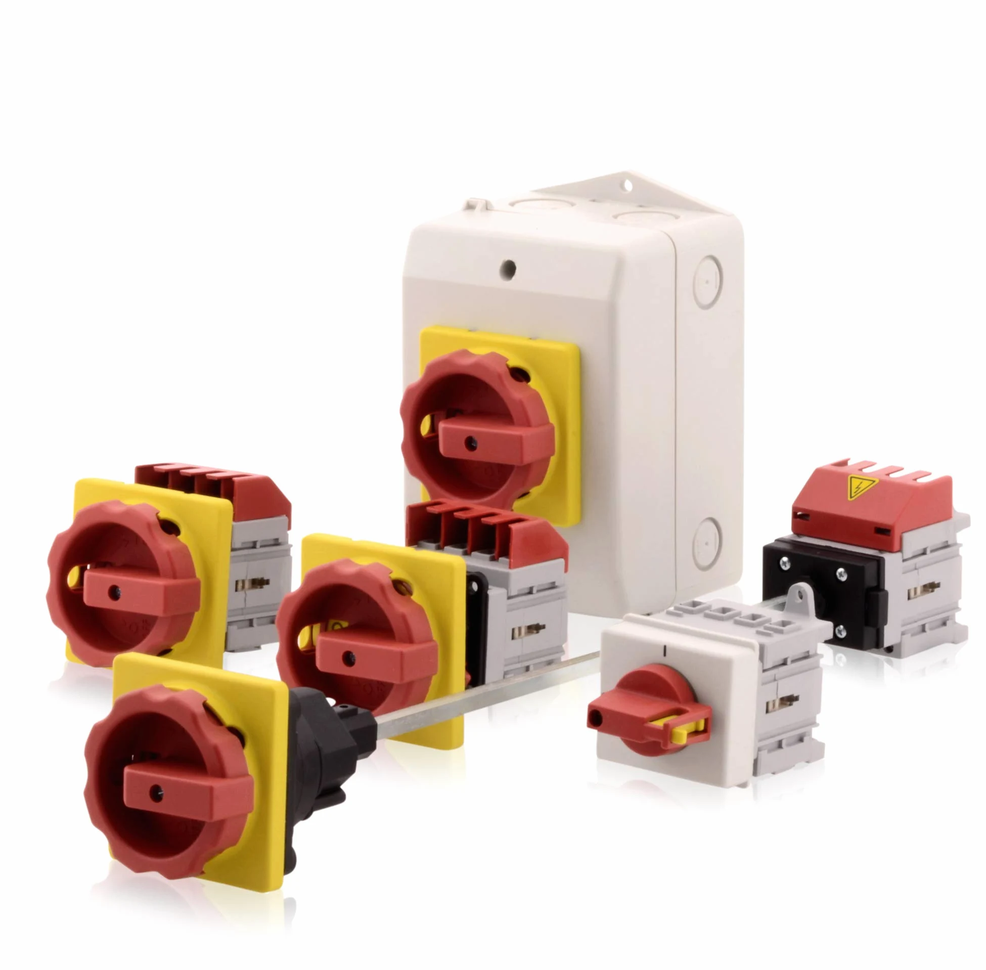 Intratec Interrupteur principal sectionneur 4 pôles 32A – Interrupteur d’arrêt d’urgence pour distribution selon norme DIN, version Premium, certifié VDE/UL/CSA