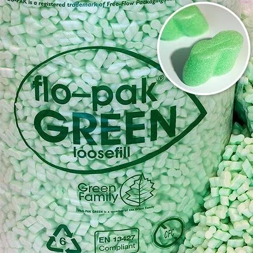 Emballage Flo-Pak Green de 210 litres, copeaux, matériau de remplissage, copeaux, rembourrage