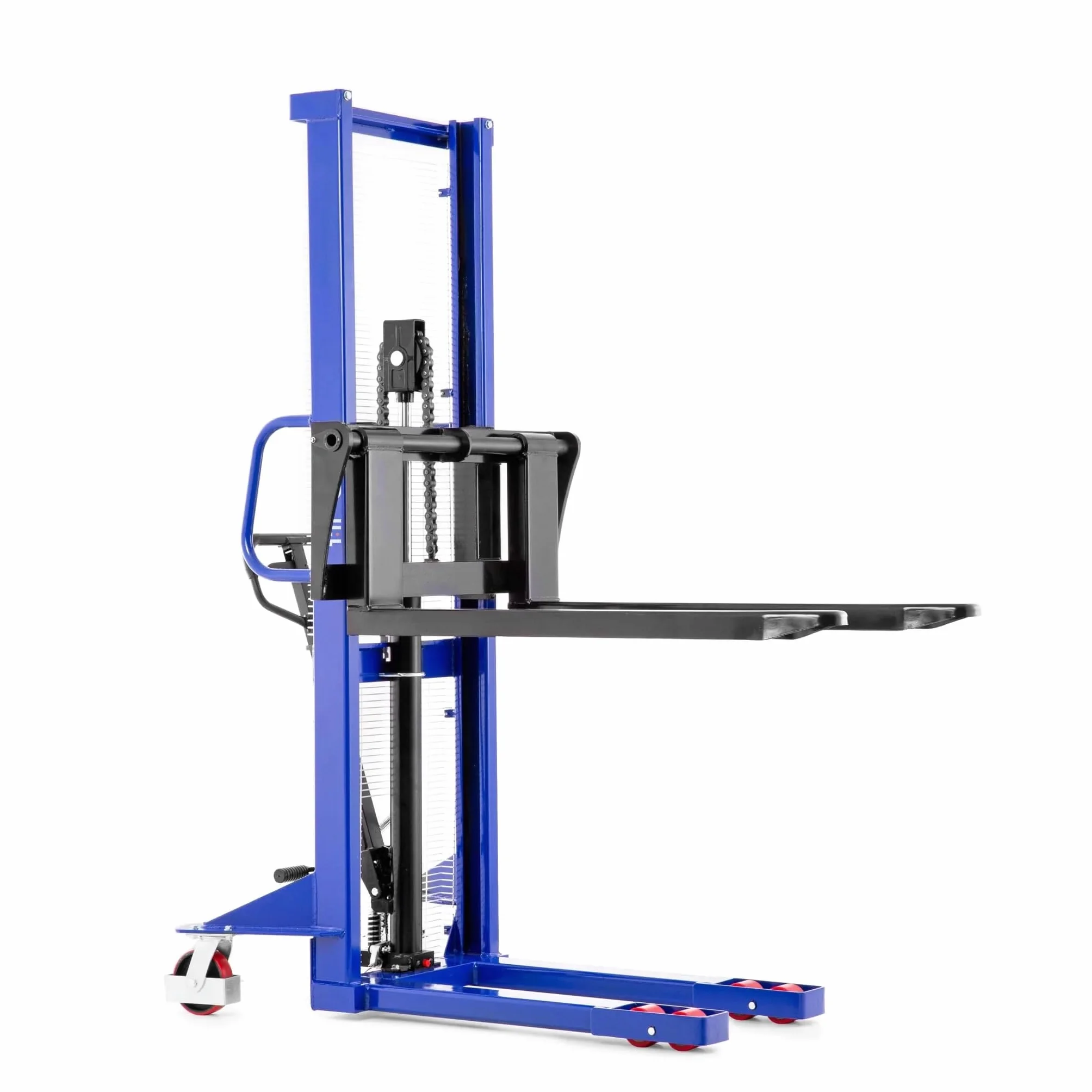 Pallit Gerbeur FLEX Manuel Hydraulique | Fourches Reglables | 1 000 kg | Levage 1 600 mm | Chariot Elevateur pour Entrepot et Atelier