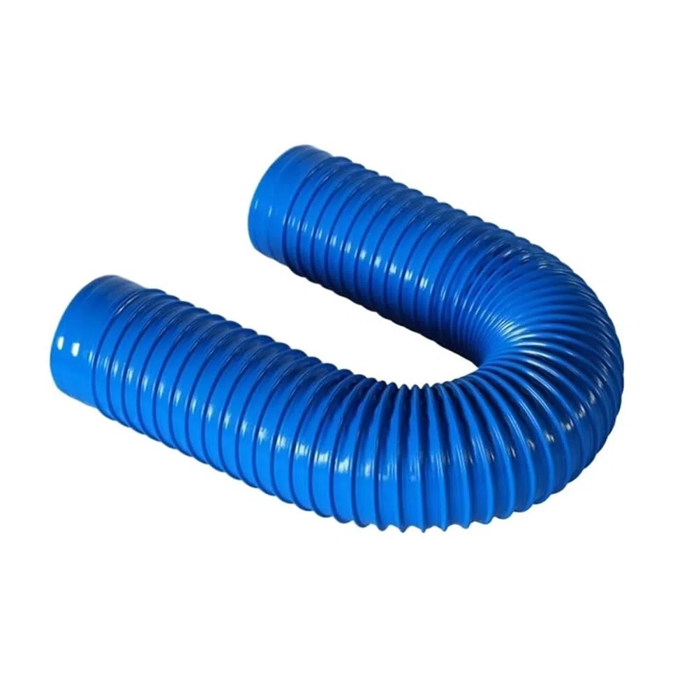 Tuyau D'aspiration De Fumée En PVC Bleu, 1m, Tuyau D'échappement D'air, Diamètre Intérieur 30/40/60/70/80/100mm(Inner Diameter 100mm)