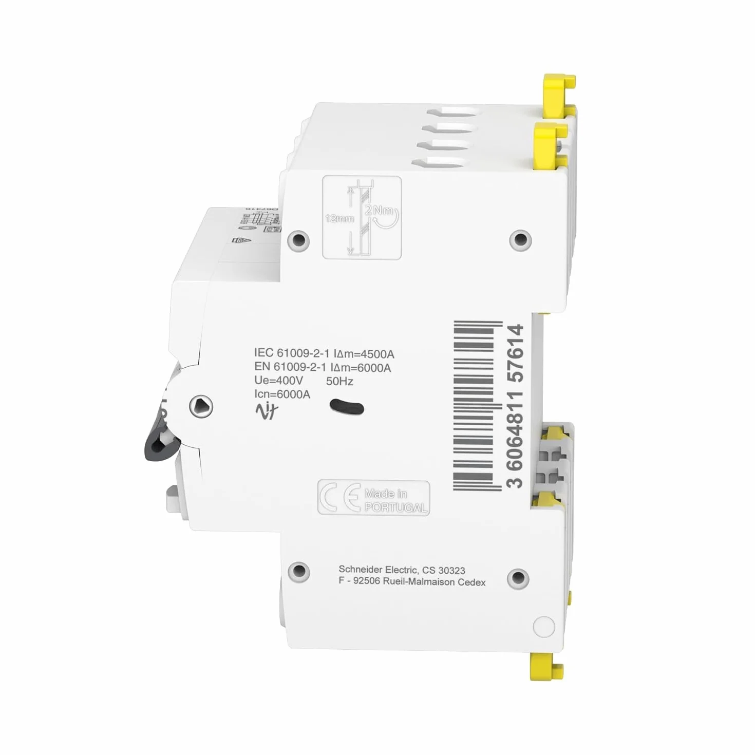 iC60 4P RCBO 16A 30mA A