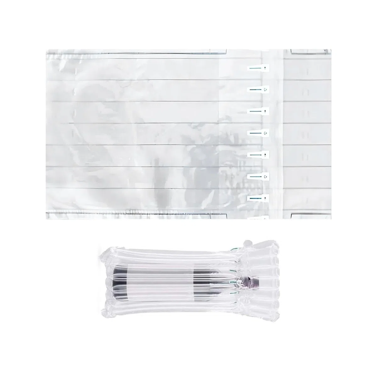 Lot de 10 protecteurs de bouteille de vin réutilisables avec pompe, coussin gonflable pour voyage, bagages, expédition et stockage en toute sécurité