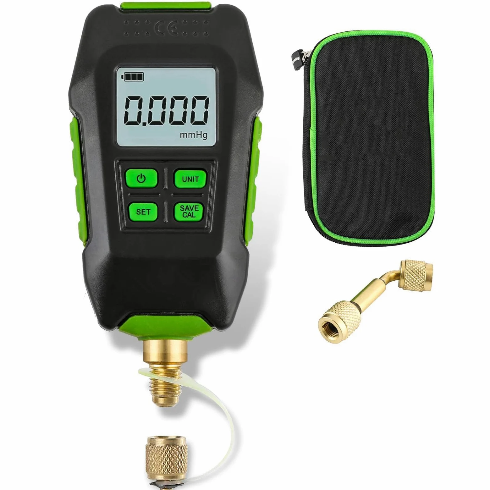 Manomètre Numérique 0-10000Pa Haute Précision Manomètre Électronique Absolu 0,5 Mpa