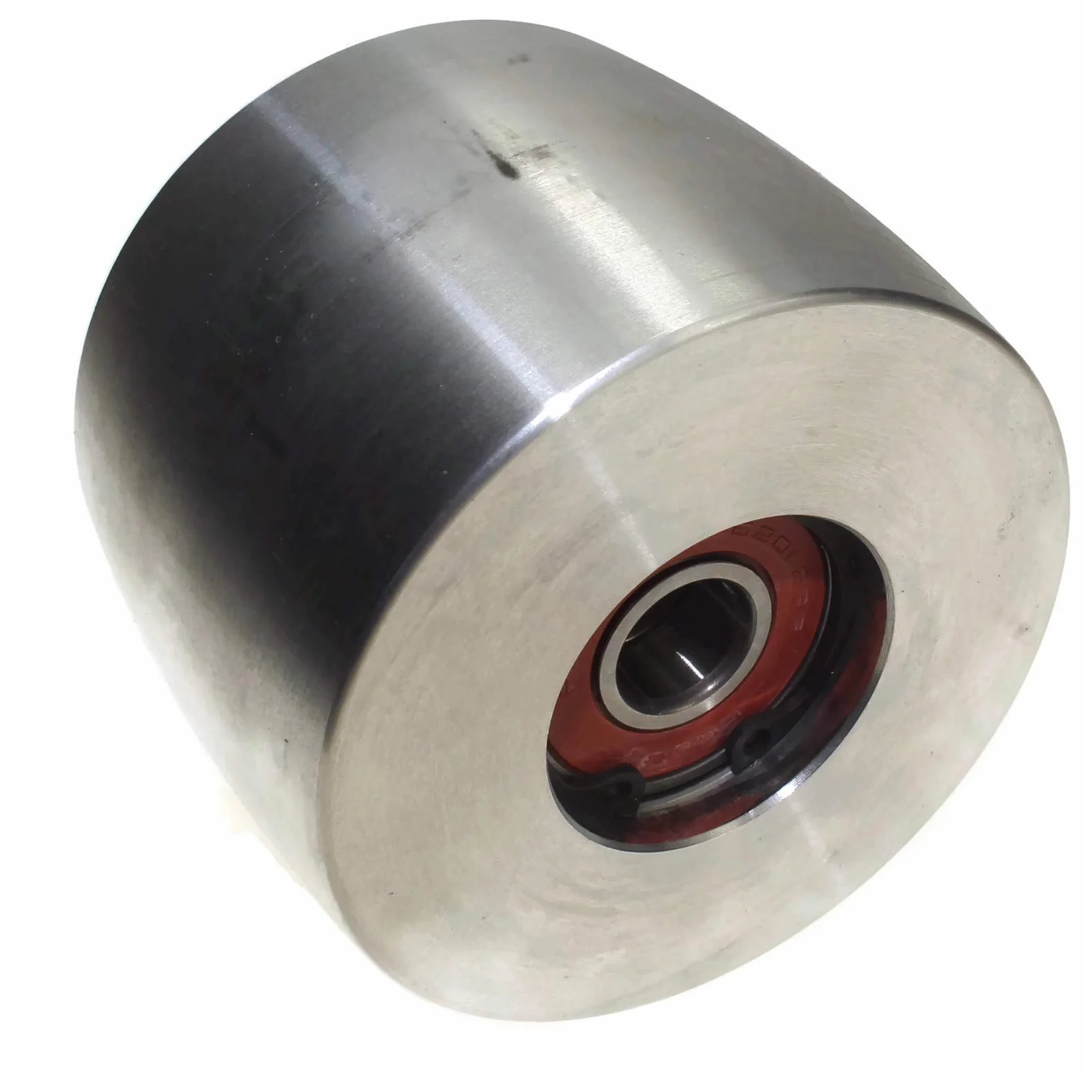 (AL4-19) Kit de meuleuse à courroie fraisée CNC pour aiguiseur de couteaux 100 mm Entraînement 19 mm Tige 75 mm Roue de direction 50 mm Idler
