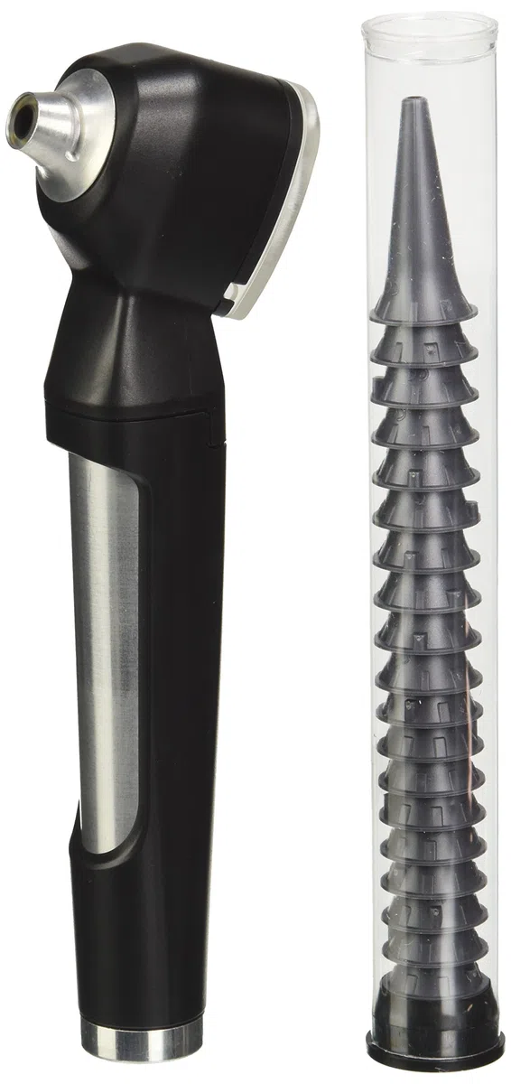 Luxamed 31570 Auris LED Otoscope, 2,5 V, Noir