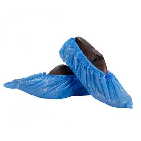 Lot 100/1000/2000 Surchaussures jetables plastique, Couvre-Chaussures - CPE 3g (1000)