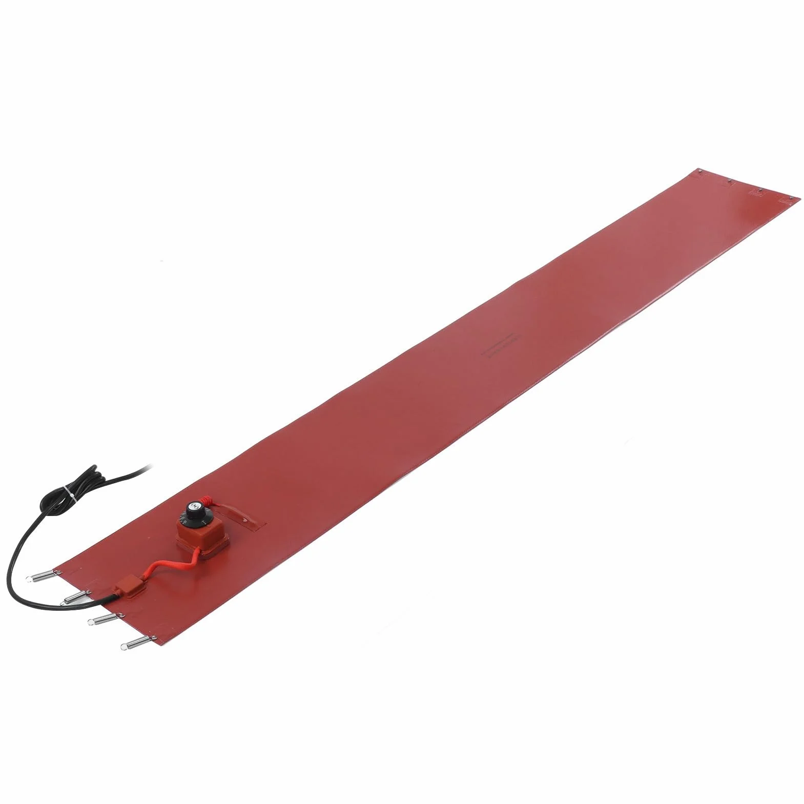 Coussin Chauffant en Silicone, Chauffe-Seau à Tambour, Ceinture Chauffante pour Tambour à 200L Coussin Chauffant en Silicone avec Ressort élastique et Thermostat, (Prise UE