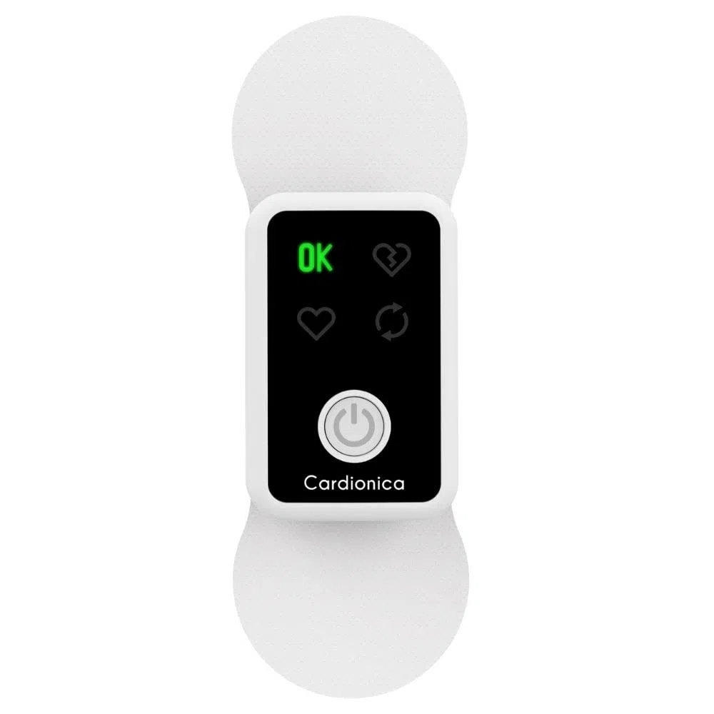 Cardionica Moniteur ECG Portable Professionnel À Canal Unique | Électrocardiographe Portable Pour Électrocardiogramme Professionnel | Électrocardiogramme Portable et Compteur Fibrillation Atriale | Diagnostic cardiaque en 1 minute – Détection clinique de