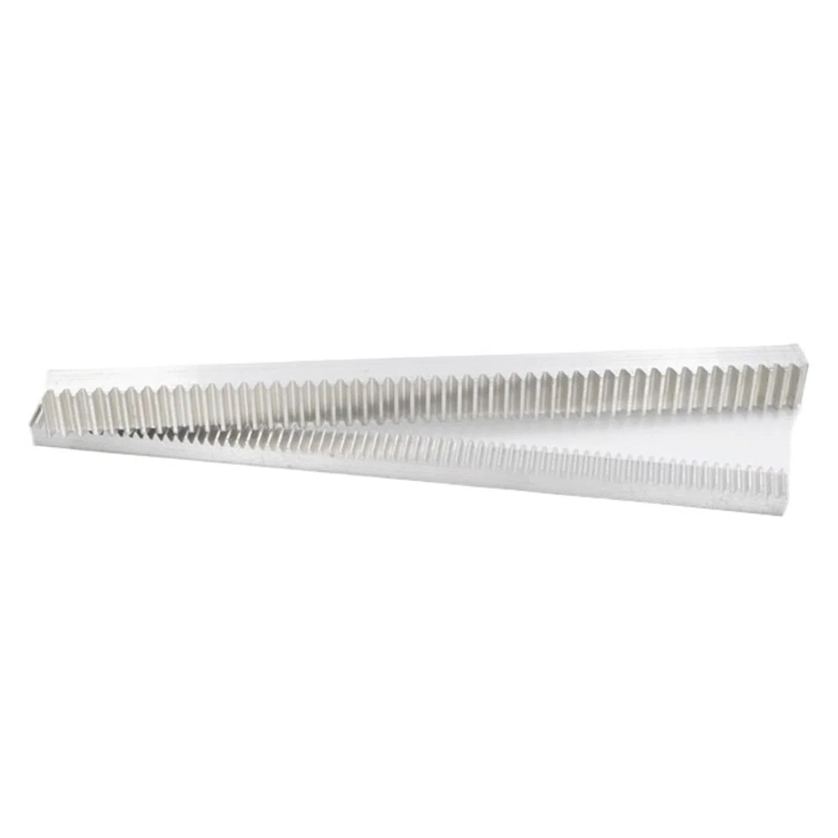 Crémaillère linéaire droite en acier haute dureté Crémaillère En Alliage D'aluminium, 1 Module, 0,5/1/1,5/2 Dents Droites, Longueur D'entraînement 500 Mm(1M 10x10x500mm)
