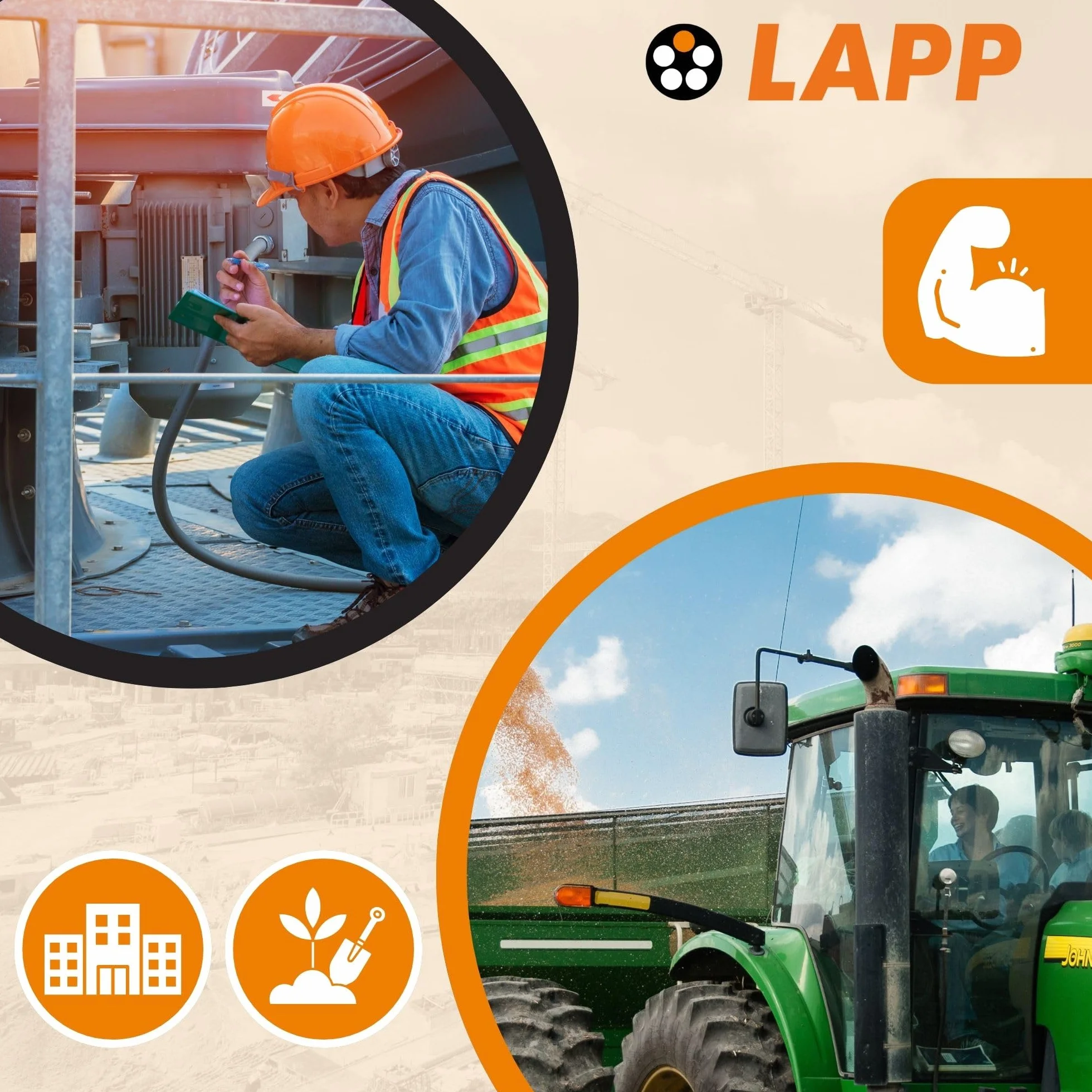 10 mètres Lapp 1600118 H07RN-F 3G2,5mm² Câble en caoutchouc avec conducteur de protection vert-jaune 3x2,5mm².