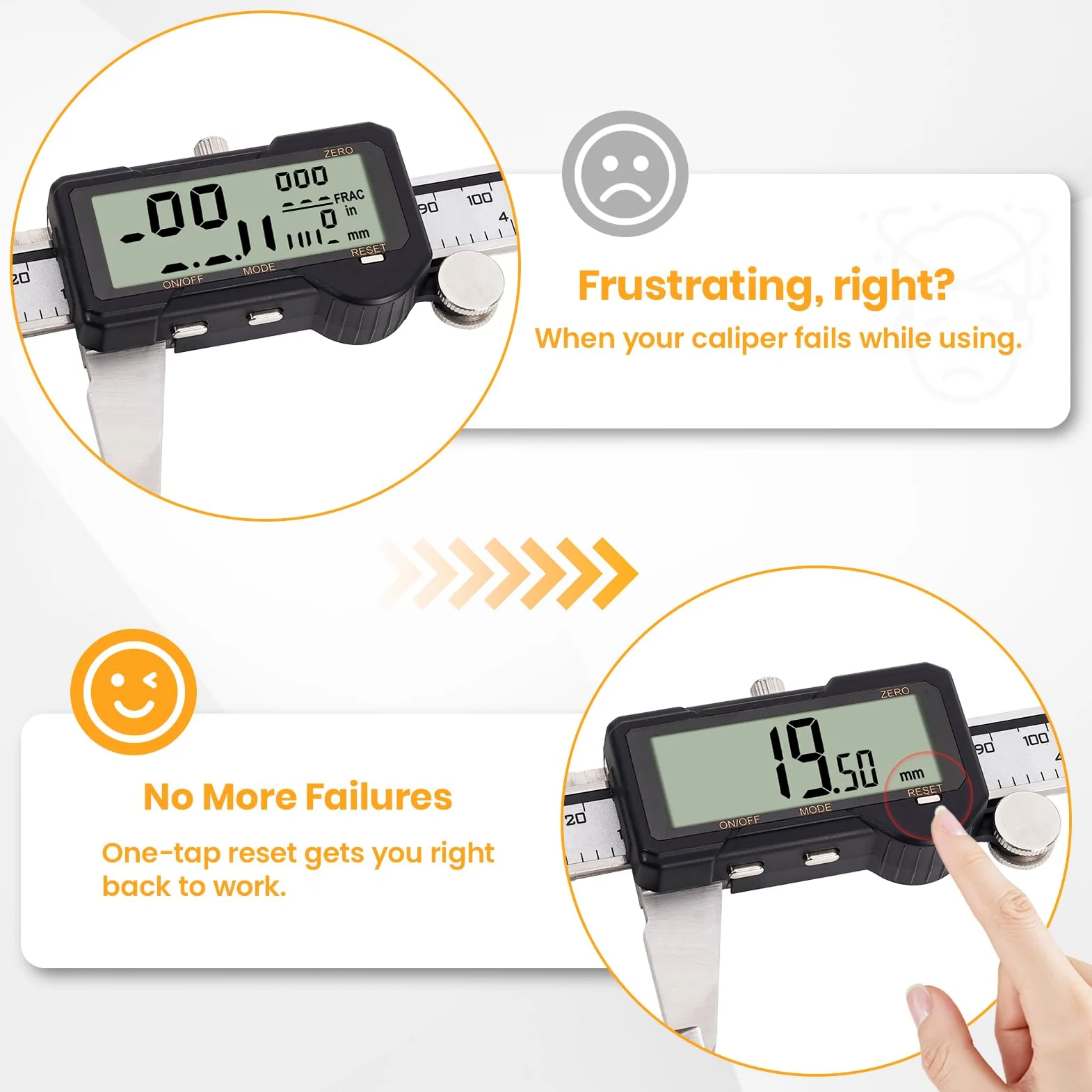 HARDELL Pied à coulisse numérique rechargeable 150 mm, outil de mesure précis avec conversion mm/in, arrêt auto, grand écran. Idéal pour bijoutiers, menuisiers, bricolage.