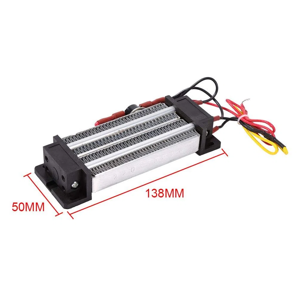 AC 220 V 500 W PTC Réchauffeur D'air PTC En Céramique Réchauffeur D'air Haute Puissance Électrique En Céramique Thermostatique Semi-conducteur PTC Élément Chauffant Réchauffeur