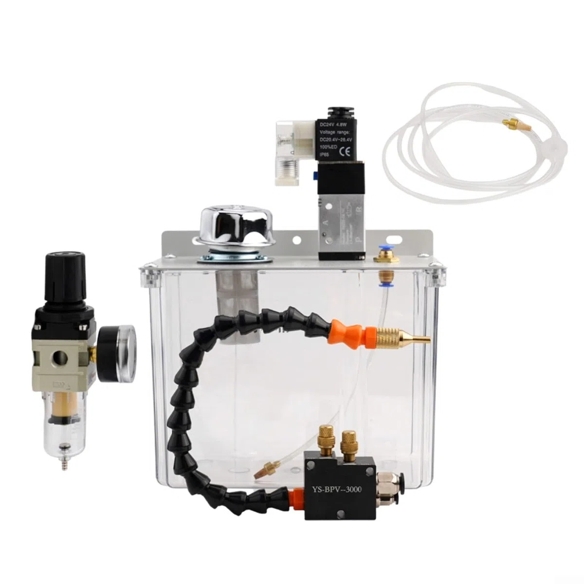 Pulvérisateur de refroidissement pour machine-outil, 3 L entièrement scellé pour coupe de métal, gravure, pulvérisateur de refroidissement pour tuyau d'air, perceuse de fraisage CNC (220 V)