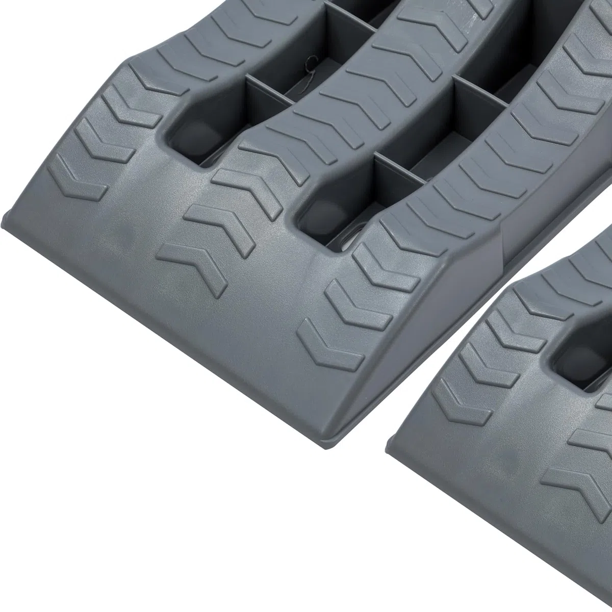 KATSU Rampes de Nivellement pour Caravane 2 Pièces Capacité de 4 Tonnes Robuste à 3 Niveaux pour Camping-car, Véhicules, Garage, Atelier, Service de Voiture
