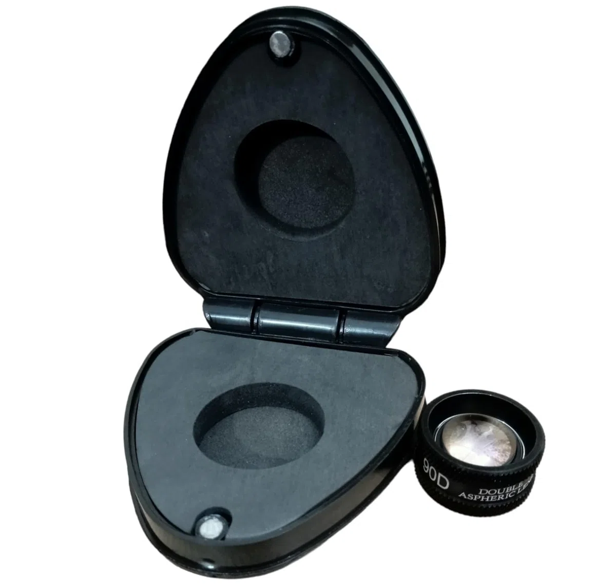 Lentille d'optométrie 90D double asphérique pour ophtalmologie