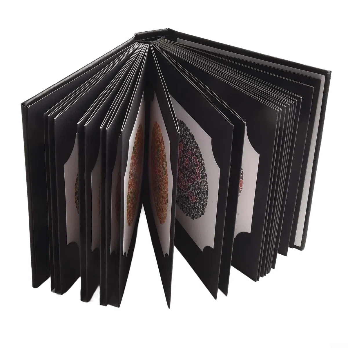Ishihara Livre de test d'optométrie avec design unique d'album comprenant 38 plaques de test essentielles