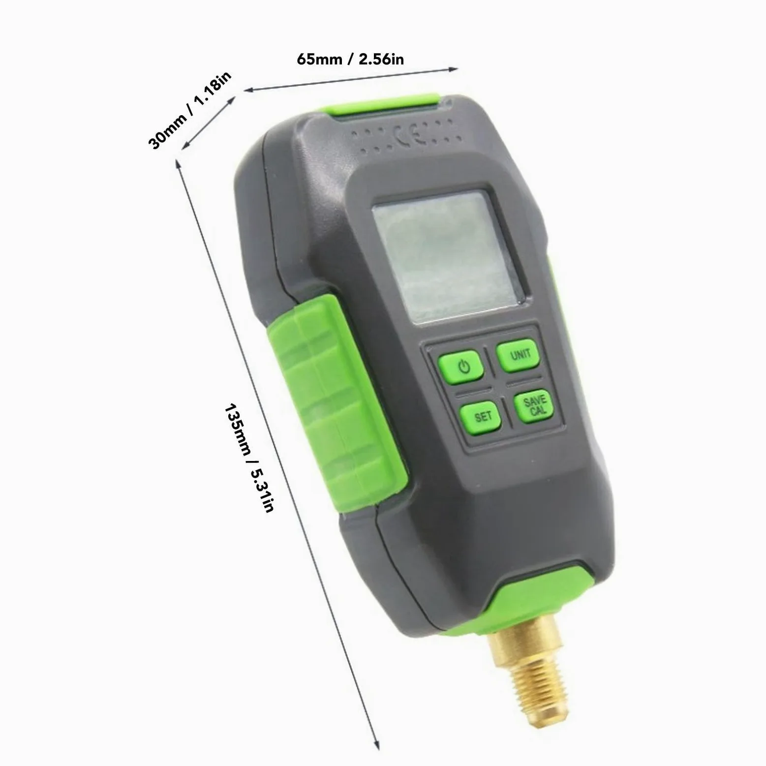Manomètre Numérique 0-10000Pa Haute Précision Manomètre Électronique Absolu 0,5 Mpa