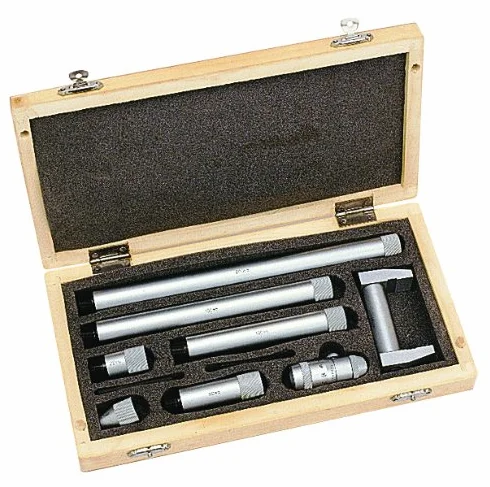 Metrica 44114 Jeu de micromètres d'intérieur 50-600 mm