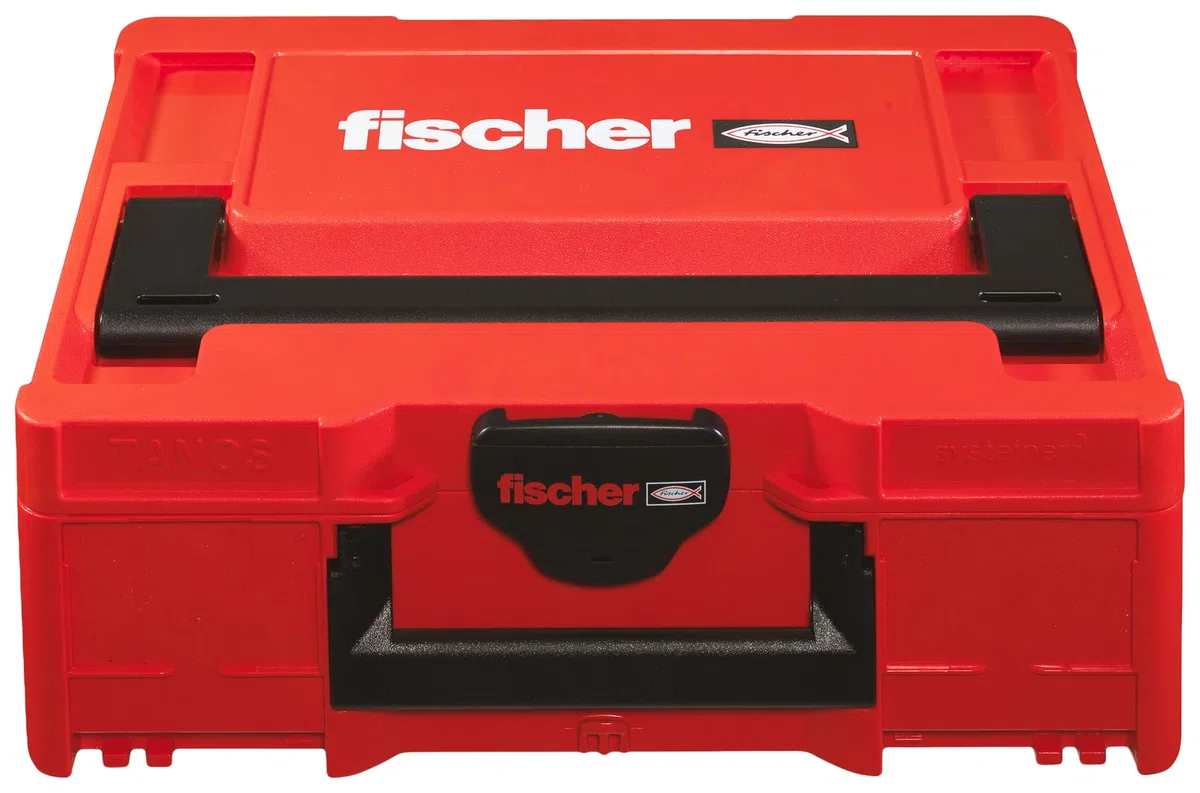 fischer Systainer M137, boîte de rangement et de transport pratique et robuste, compatible avec le système et empilable, réglable individuellement, utilisation à une main pour une manipulation facile