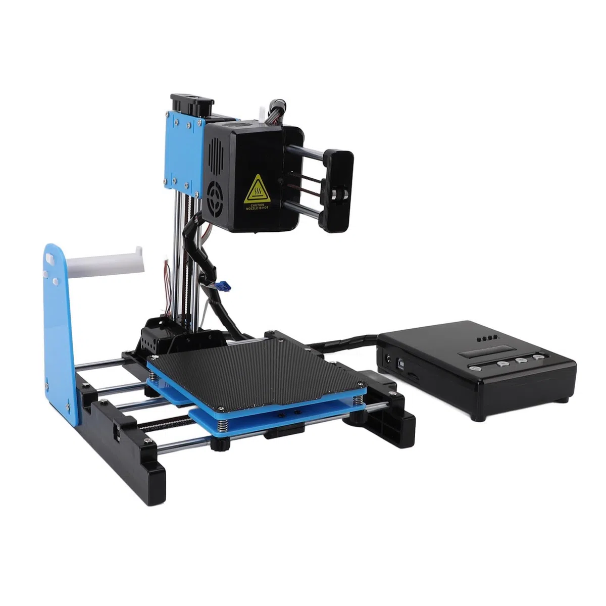 Petite imprimante 3D, pour débutants, prend en charge impression en un clic, machines d'impression 3D avec filament PLA, 10-40 mm/s, 100 x 100 x 100 mm, prise UE