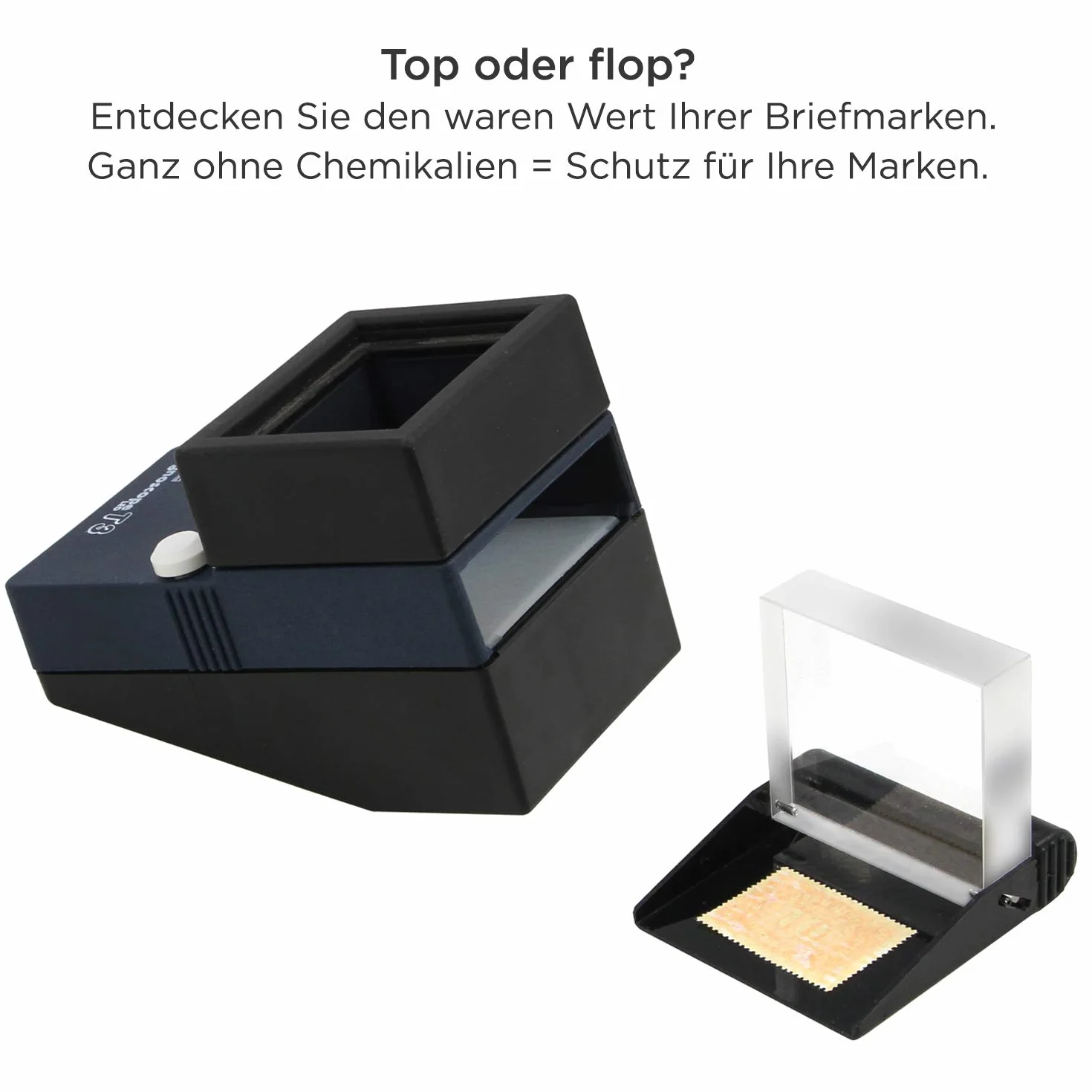 SAFE 9893 Détecteur de filigrane Signoscope T3 pour vos timbres
