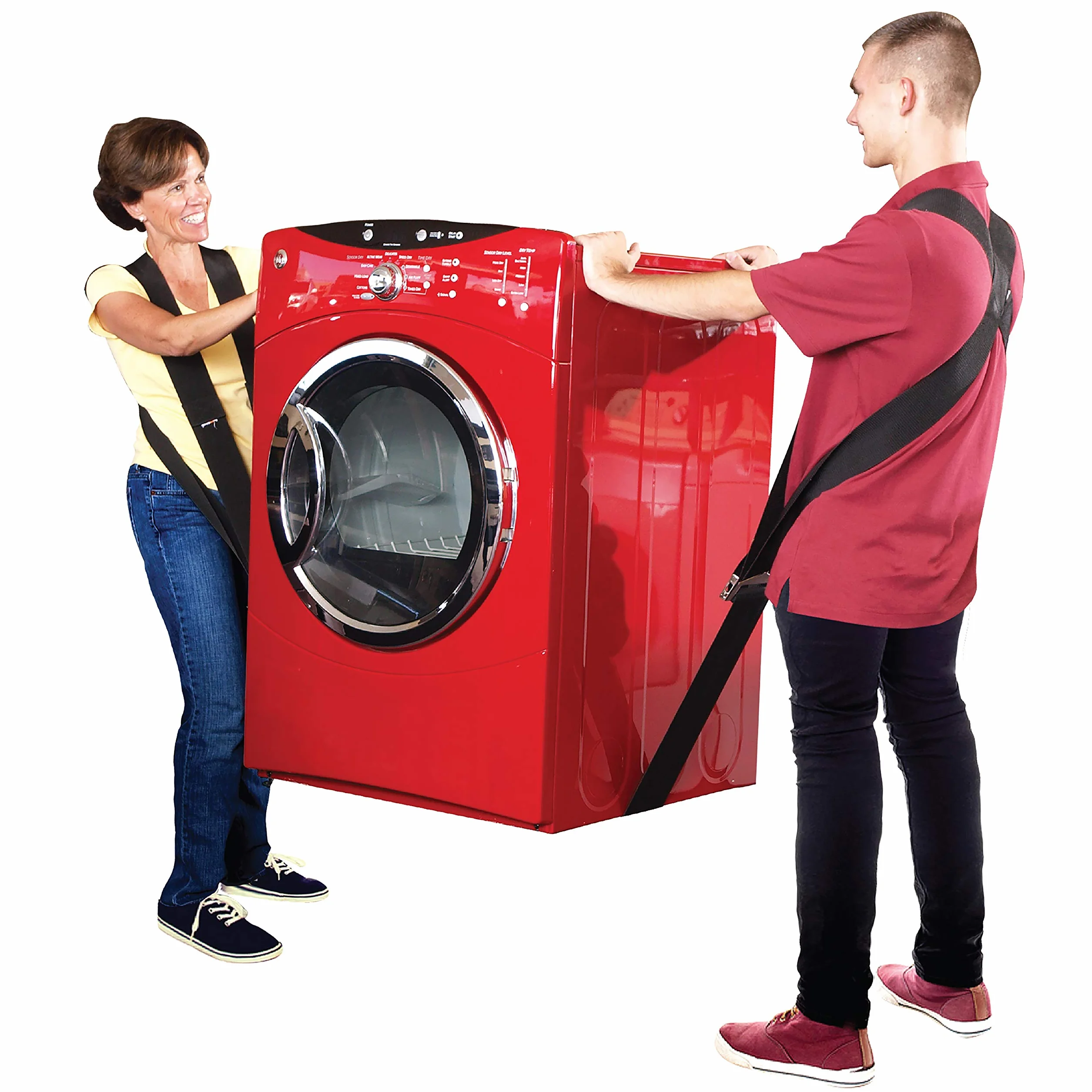 ShoulderDolly - Sangles de déménagement - Sangle de levage pour 2 déménageurs - Déplacer et soulever des meubles, des appareils électroménagers, des objets lourds plus facilement - LD2001